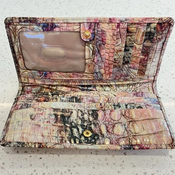 Bnwt Brahmin Colorful Women's Wallet - Picture 2 of 2